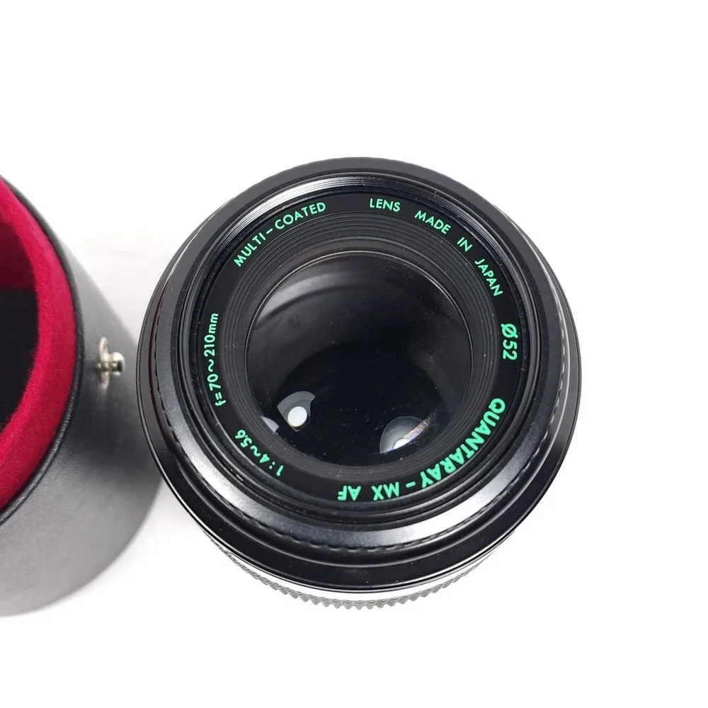 Quantaray-MX AF 1:4~5.6 f=70~210mm‎ Multi-Coated Camera Len and Case
